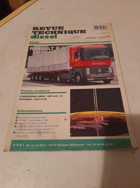 Revue technique diesel n°189 - Autres Véhicules - Saint-Satur (18300)