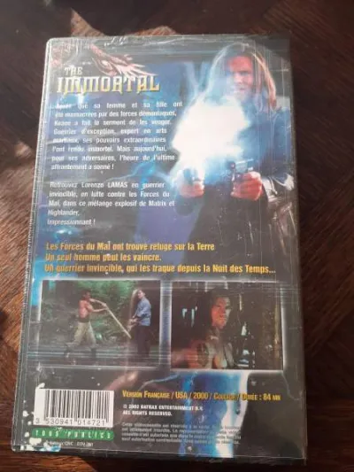 Cassette vhs " the immortal" - photo 2