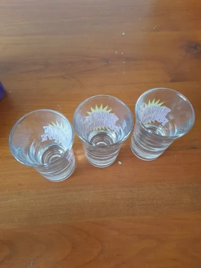 3 verres shooter en verres " buvette poursuite" - photo 4