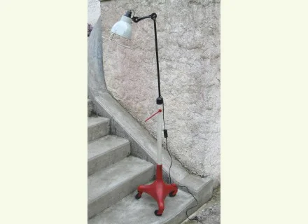 Lampadaire industriel de garage vintage - Décoration - Maule (78580)