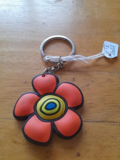 Porte clé fleur - Collection - Saint-Satur (18300)