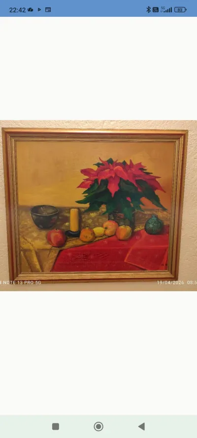 Tableau coloré 80cm x 70cm - photo 3