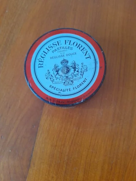 Ancienne boite métal reglisse florent - Collection - Saint-Satur (18300)