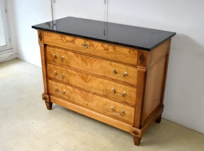 Commode style directoire en fêne massif - photo 3