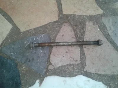 Axe de roue arriére yamaha 50 tzr xpower 2004 port - photo 2