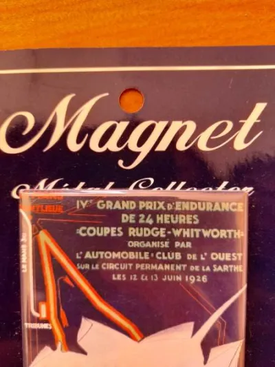 Métal collector magnet iv grand prix d'endurance - photo 2