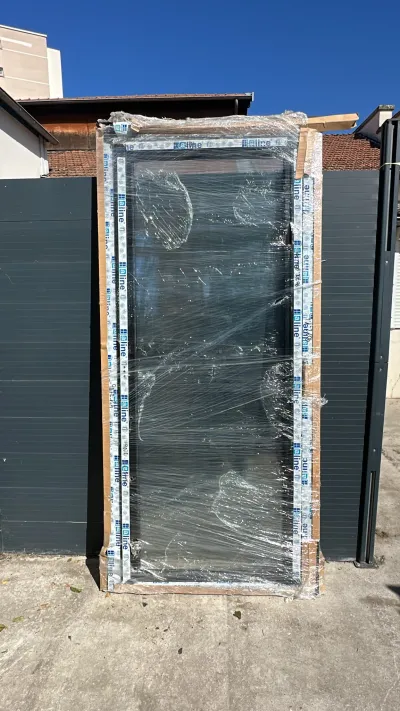 Fenêtre noir porte fenêtre un vantail - Bricolage