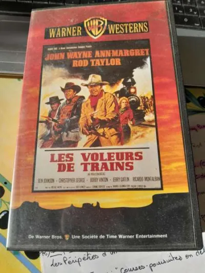 Cassette vhs " les voleurs de trains " - CD, DVD & Vinyles - Saint-Satur (18300)