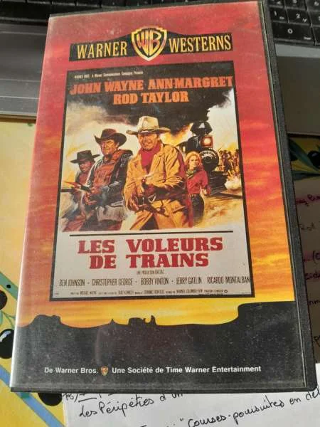 Cassette vhs " les voleurs de trains " - CD, DVD & Vinyles - Saint-Satur (18300)