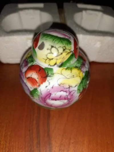 Pot miniature couvert en ceramique - pot chinois - photo 3