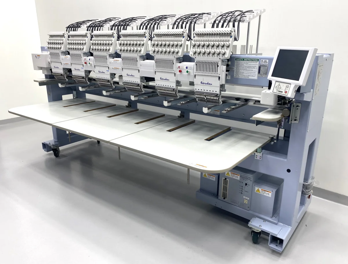 Machine à broder 6 Têtes Barudan BEKY-S1506CII - Industrie - Saint-Étienne (42000)