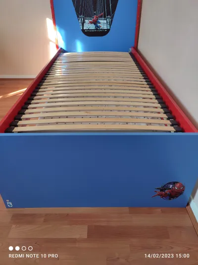 Lit +sommier enfants 90x200 spiderman - photo 4