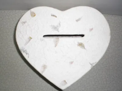 Boite coeur - coussin - colombe - mariees mariage - Sacs & Maroquinerie