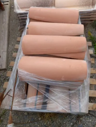 Tuiles romanes et canal neuves - photo 3