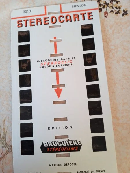 Stéréocarte 2310 menton - Collection - Saint-Satur (18300)