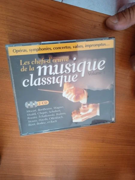 Cd "le chefs d'oeuvre de la musique classique" - CD, DVD & Vinyles - Saint-Satur (18300)