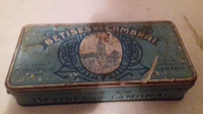 Ancienne boite métal "bétise de cambrai" - photo 2