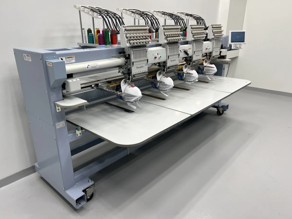 Machine à broder 4 Têtes Barudan BEKY-S1504CII - Industrie - Saint-Étienne (42000)
