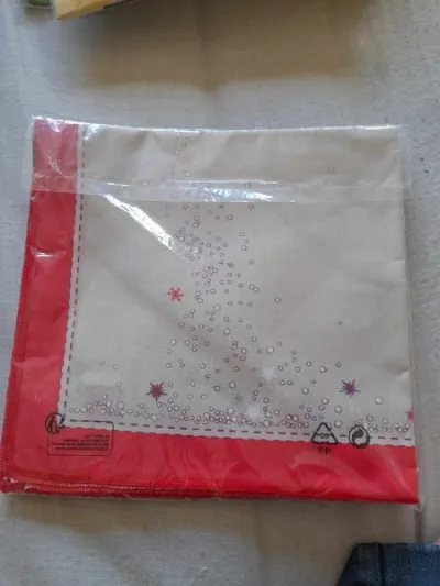 2 serviettes de table thème noel - fete de noel - photo 2