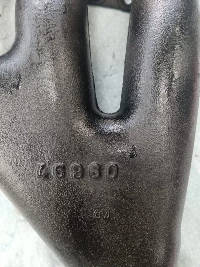 Collecteur d'échappement avant Maserati 3500 GT - photo 2