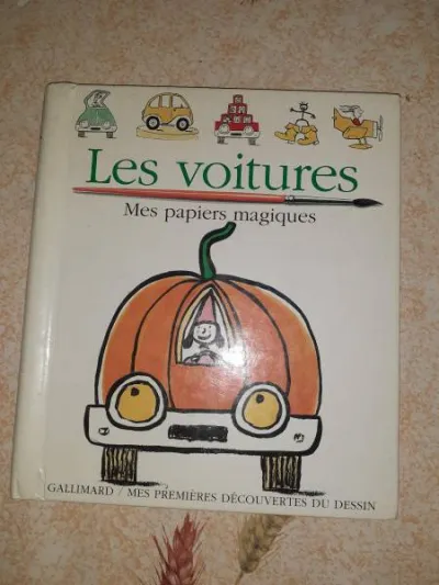 Les voitures"mes papiers magiques" - Livres - Saint-Satur (18300)