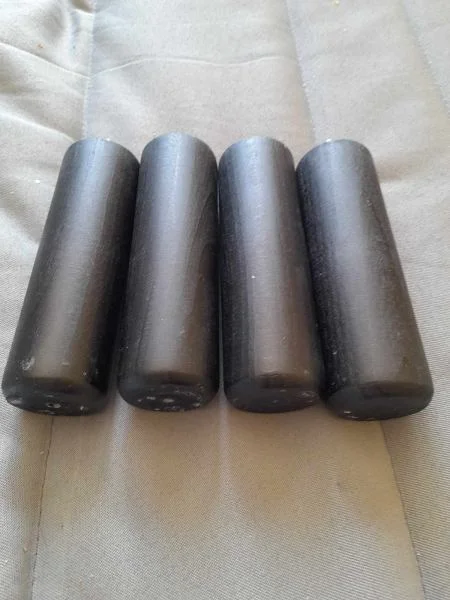 Lot 4 pied rond en bois pour meubles, sommiers - Bricolage - Saint-Satur (18300)