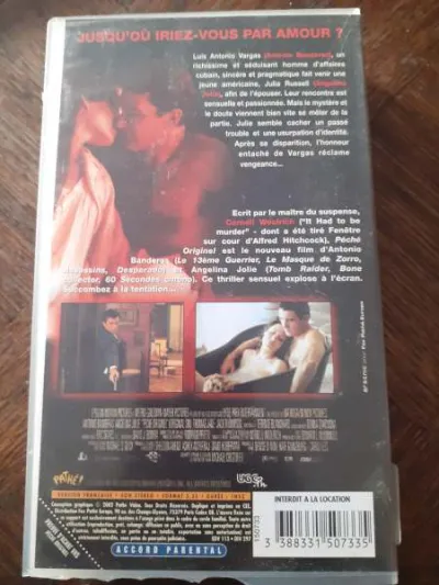 Cassette vhs " péchè originel" - photo 2