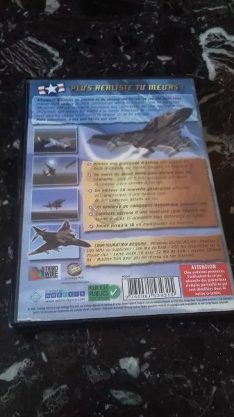 Cd rom pc "strike fighters project 1 " - photo 2