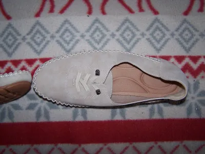Mocassins écru beige Taille 41 neuf - photo 3