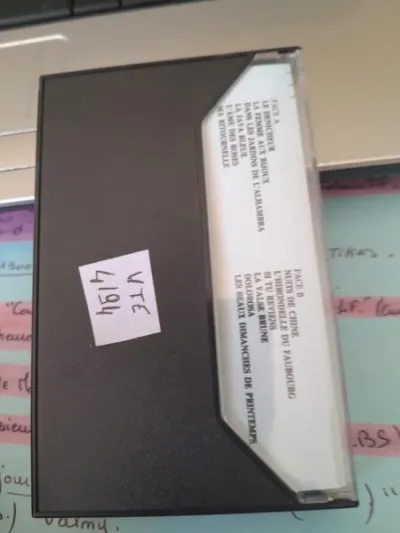 Cassette audio " les plus belles chansons 1900-194 - CD, DVD & Vinyles - Saint-Satur (18300)