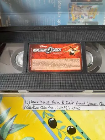 Cassette vhs " inspecteur gadget " - photo 2