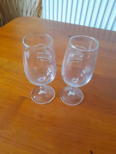 Lot 2 verres publicitaires pineau des charentes - photo 2