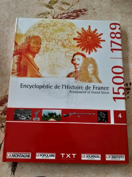 Encyclopedie de l'histoire de france-1500/1789 - Livres - Saint-Satur (18300)