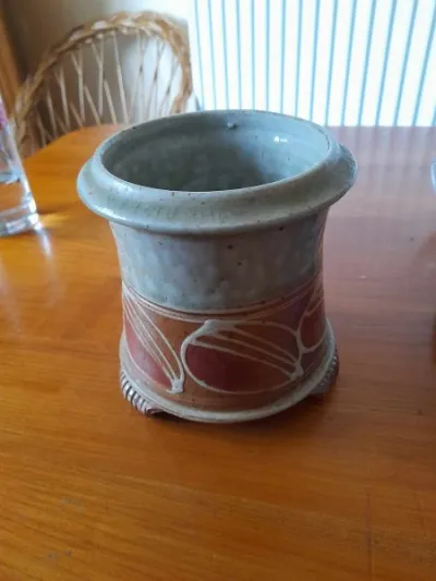 Pot en grès verni à trou - photo 3