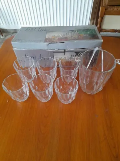 Set à whisky 8 pièces en verre first - line - photo 3