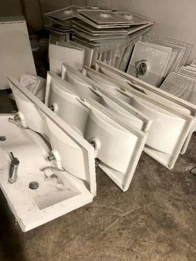 Vasques doubles en céramique - photo 2