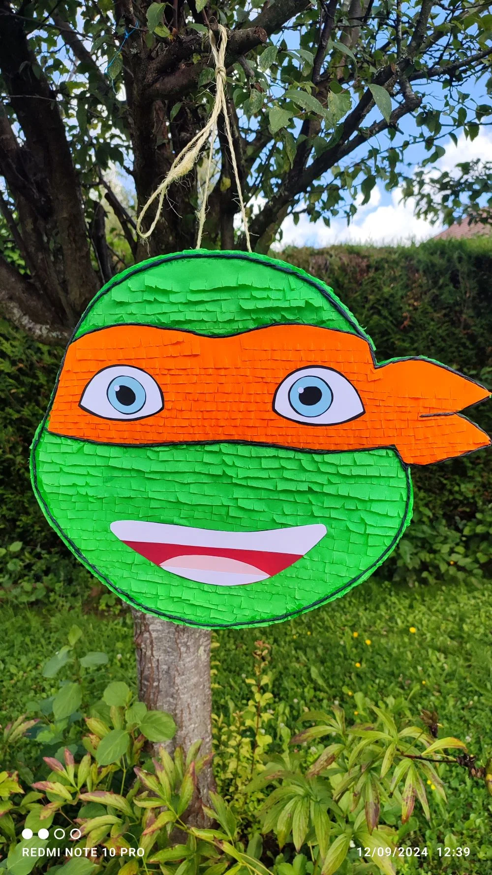 Pinata Tortue Ninja Michelangelo H40xP12xL41cm - Jeux & Jouets - Bussy-Saint-Georges (77600)