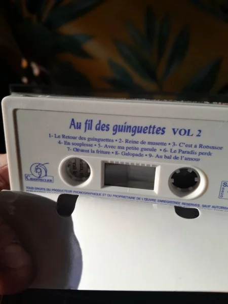 Cassette audio " au fil des guinguettes " - CD, DVD & Vinyles - Saint-Satur (18300)
