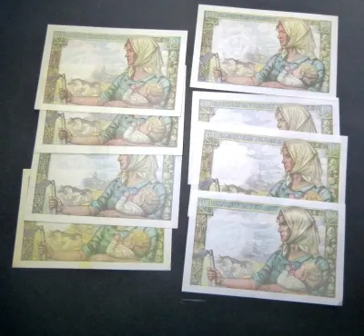 F 8 10 f mineur lot de 15 billets - photo 4
