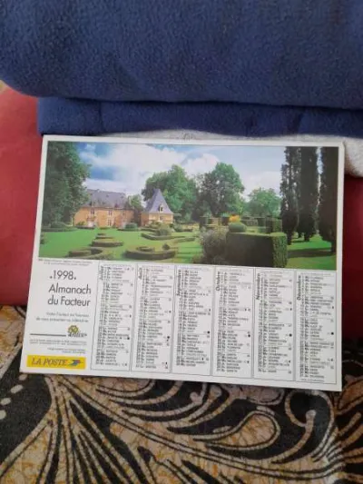 Almanach du facteur 1998 - la poste - photo 4