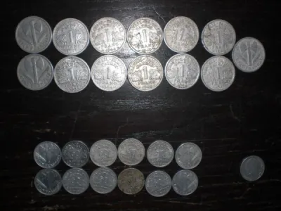 Lot n°17 ou n°18 ou n°19 pieces 1 frs - 50 cts ... - photo 3