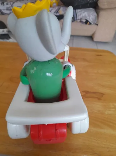 Ancien jouet à tirer babar educalux - Jeux & Jouets - Saint-Satur (18300)