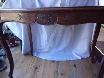 Table en noyer et 2 chaises en merisier louis xv - Collection - Saint-Pourçain-sur-Sioule (03500)