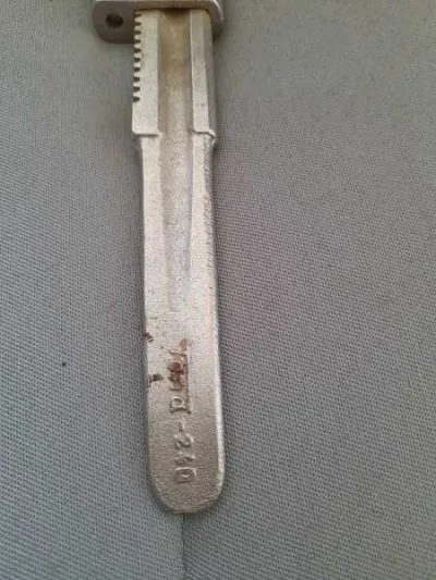 Clé anglaise - clé à crémaillère - photo 3