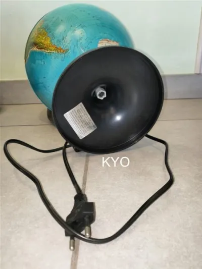 Lampe de chevet globe terrestre carte monde rond - photo 4