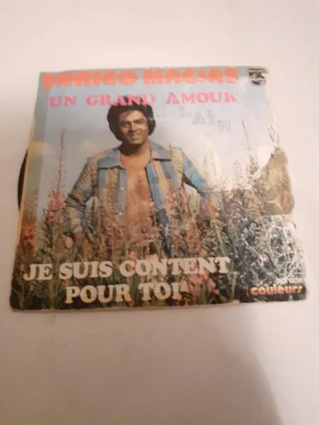 45 t "enrico macias " - CD, DVD & Vinyles - Saint-Satur (18300)