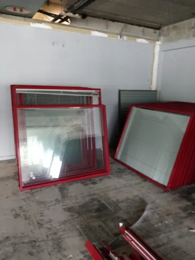 Chassis fixe alu pour cloison intérieure - photo 2