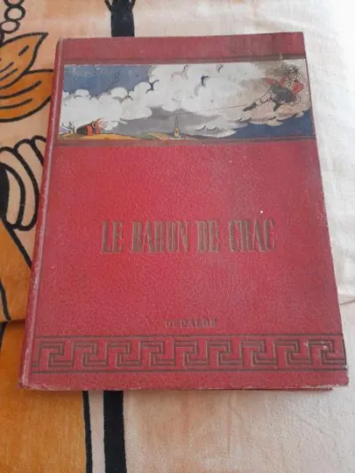 Ancien livre le baron du crac - leonce peillard - photo 2
