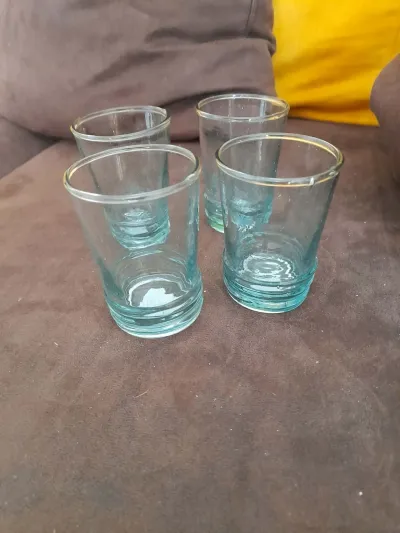Lot 4 Verres Beldi Marocains - photo 3