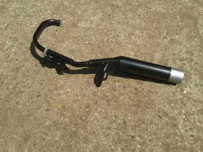 Échappement gauche neuf yamaha 600 xj 1988 - photo 3